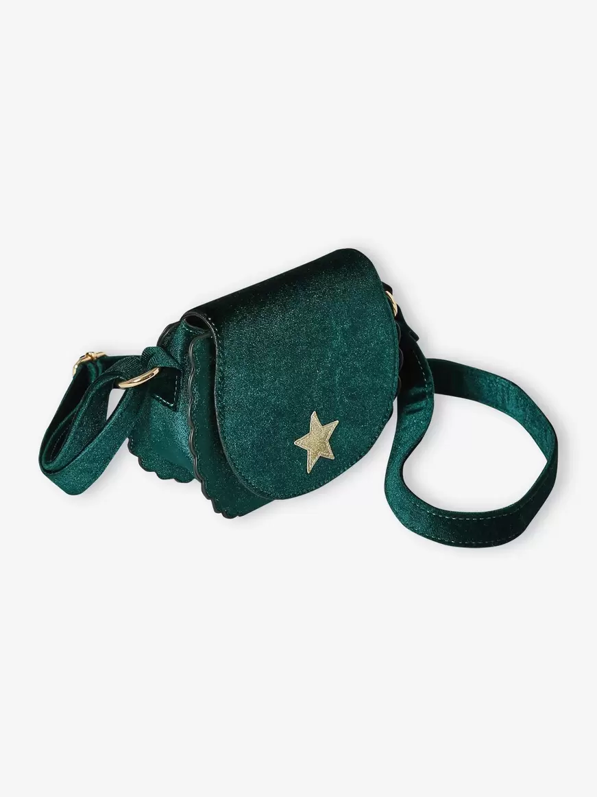 Sac etoile en velours fille - vert offre à 8,49€ sur Vertbaudet