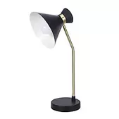 Lampe de table Apennin GoodHome E27 noir mat offre à 24,43€ sur Castorama