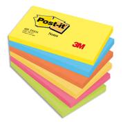 POST-IT Lot de 6 blocs repositionnables coloris énergique dimensions 76x127mm 655TF offre à 23,89€ sur Top Office