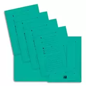 OXFORD Paquet de 25 chemises HV ULTIMATE 2 rabats. En kraft 240g. Pour format A4. Coloris vert pastel offre à 29,4€ sur Top Office