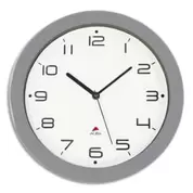 ALBA Horloge murale Hornew silencieuse métal Gris, pile AA non fournie - Diamètre 30 cm offre à 26,53€ sur Top Office