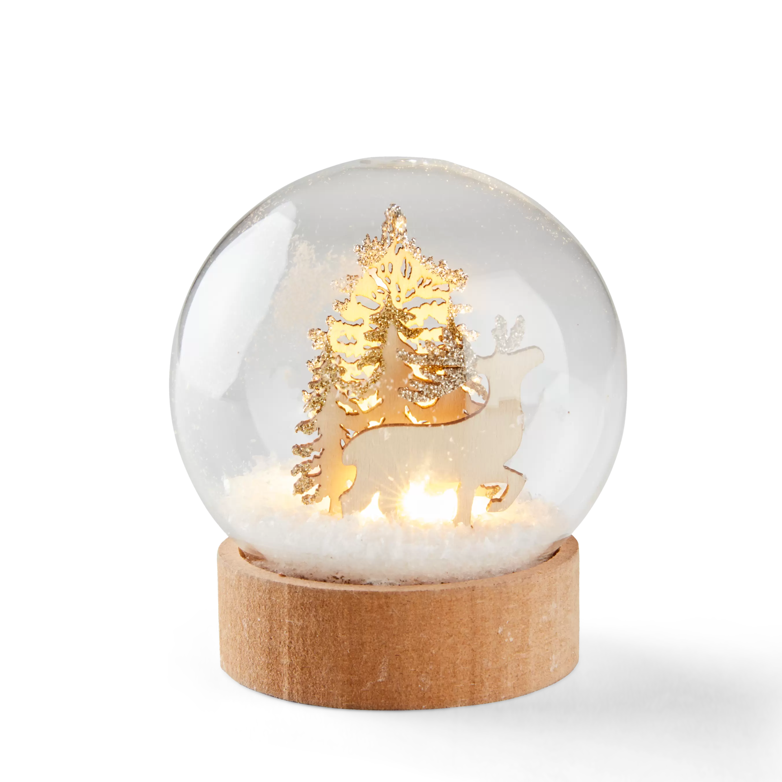 SNOWIE Boule de neige avec led naturel offre à 5,95€ sur Casa