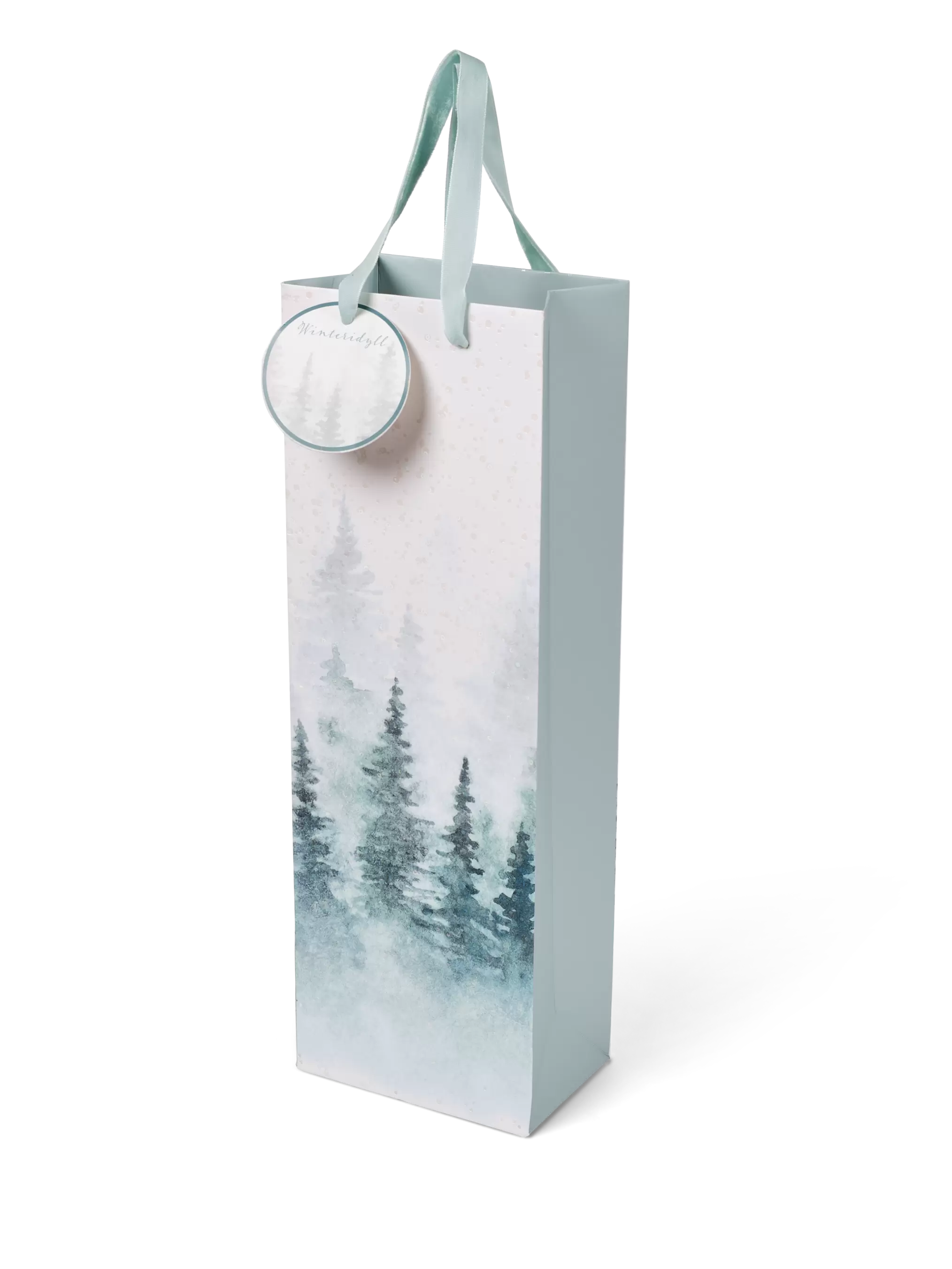 WINTERIDYLL Sac cadeau vert offre à 2,5€ sur Casa