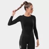 Sous-maillot vélo laine mérinos femme Cyclisme SRX Pro Team Noir offre à 49,95€ sur Decathlon