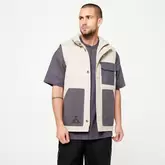 GILET DE SKATEBOARD MULTIPOCHE SIGNATURE COLLECTION DAMESTOY BEIGE ET GRIS offre à 50€ sur Decathlon