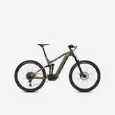 Vélo vtt électrique tout suspendu 29" - stilus e-all mountain ocre offre à 3499€ sur Decathlon