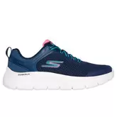 BASKET DE MARCHE SPORTIVE FEMME SKECHERS GO WALK FLEX CALEY NAVY offre à 45€ sur Decathlon