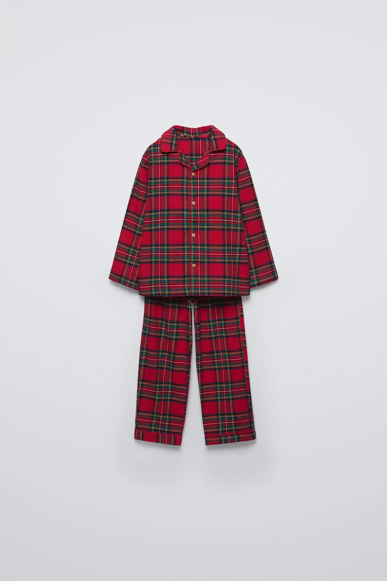 3-6 ANS/ PYJAMA À CARREAUX EN FLANELLE offre à 17,95€ sur Zara