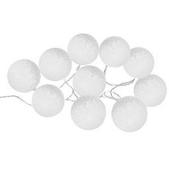 Guirlande LED solaire 10 boules ø 6 offre à 6,99€ sur La Foir'Fouille