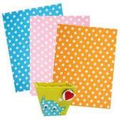 Lot de 3 coupons tissus pois en coton - 15 x 20 cm - Multicolore offre à 1,15€ sur La Foir'Fouille