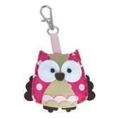 Kit porte-clés feutrine hibou rose 14 x 8,5 cm offre à 2,09€ sur La Foir'Fouille