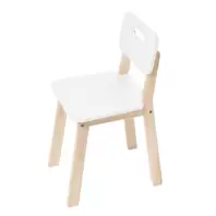 Chaise primaire blanche et naturelle Oxybul offre à 32,99€ sur Oxybul