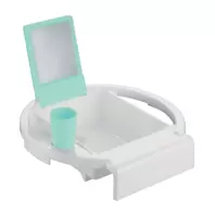 Lavabo d'apprentissage blanc et vert offre à 31,99€ sur Oxybul