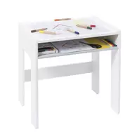 Bureau blanc et gris maternelle avec rangement Oxybul offre à 32,49€ sur Oxybul