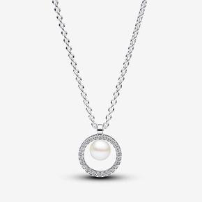 Collier Perle de Culture d'Eau Douce Traitée & Pavé offre à 109€ sur Pandora