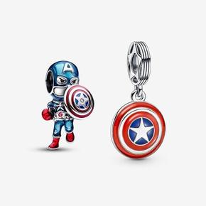 Ensemble de charms Marvel Captain America & son Bouclier offre à 128€ sur Pandora
