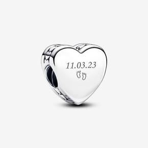 Charm Cœur Gravable offre à 39€ sur Pandora