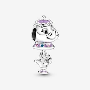 Charm Pendant Disney La Belle et La Bête Madame Samovar et Zip offre à 47,2€ sur Pandora