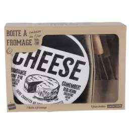 Coffret boite à fromage + 4 fourchettes offre à 8,99€ sur Stokomani