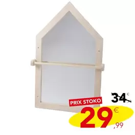 Miroir évolutif en bois offre à 29,99€ sur Stokomani