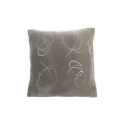 Coussin motifs ronds métalliques offre à 4,99€ sur Stokomani