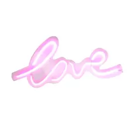 Lampe néon LOVE offre à 17,99€ sur Stokomani