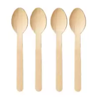 CUILLÈRES EN BOIS JETABLES offre à 0,85€ sur Noz