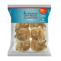 COQUILLES SAINT-JACQUES SURGELÉES offre à 4,5€ sur Noz