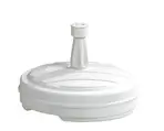 Pied de Parasol rond 13l blanc offre à 7,99€ sur Bricorama