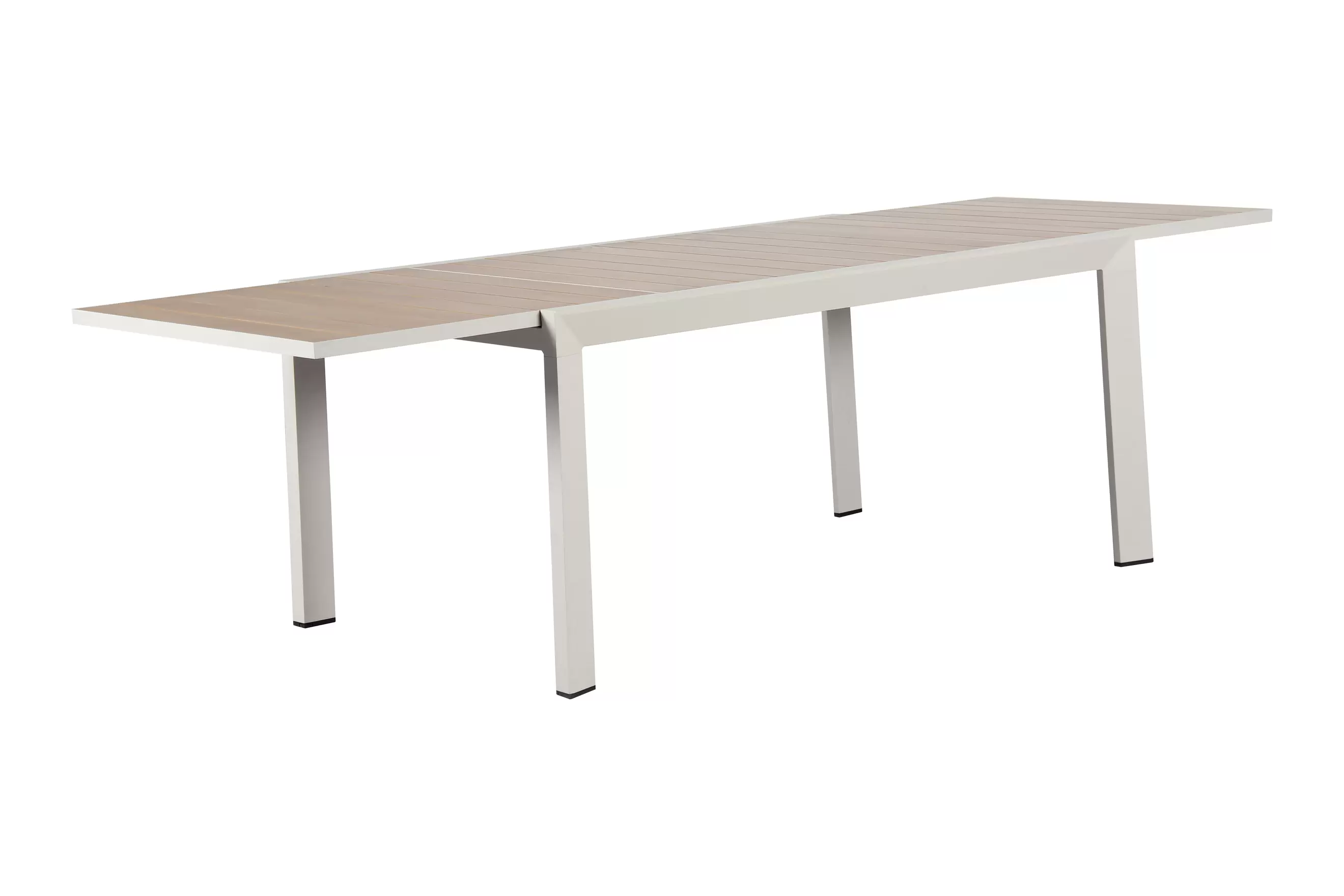 Table de jardin à rallonge 12 pers. alu effet bois Chypre ECLOZ offre à 599€ sur Gamm vert