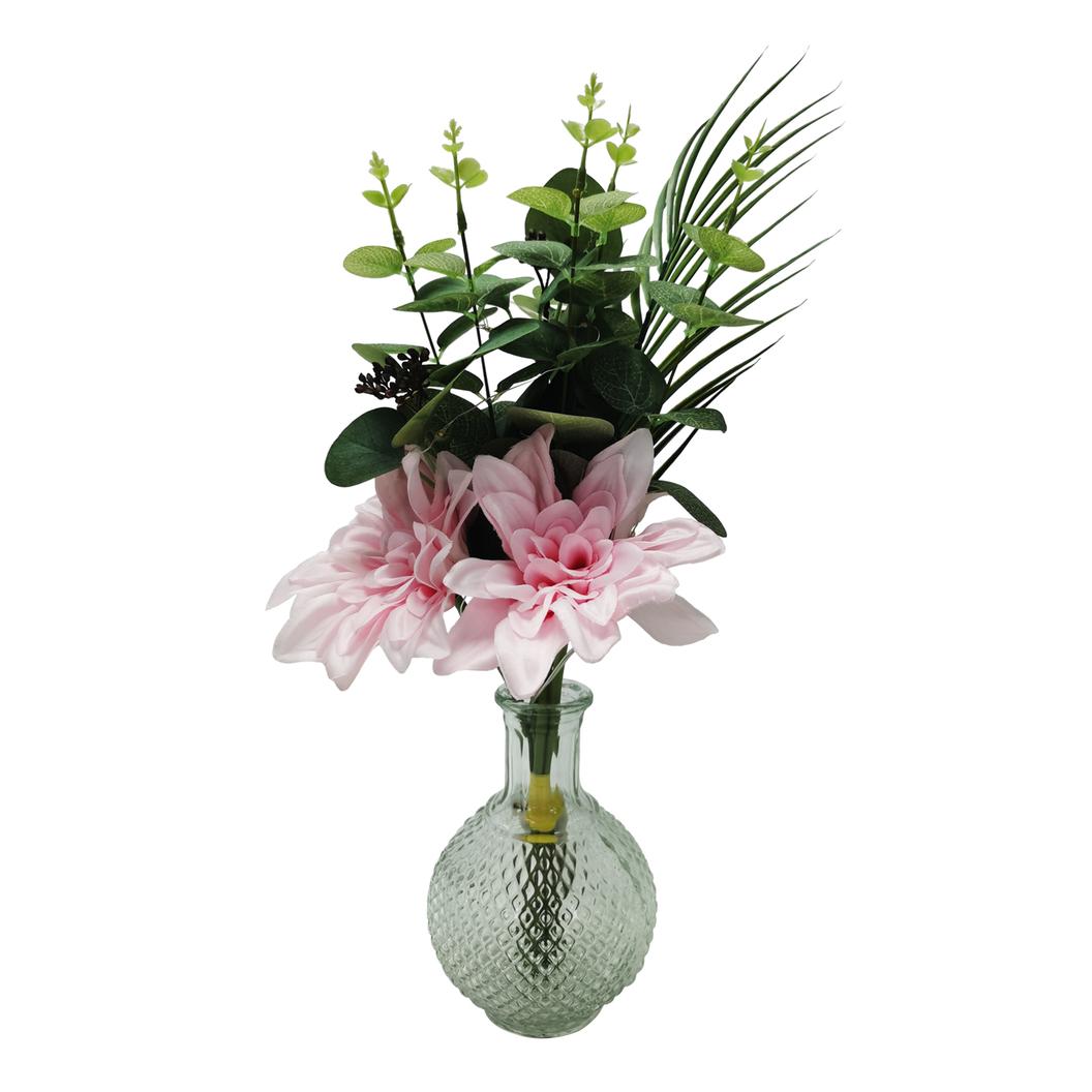 Ecloz - Bouquet de fleurs artificielles Anaelle Rose offre à 16,99€ sur Gamm vert