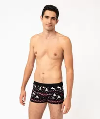 Boxer de Noël en coton stretch homme (lot de 2) offre à 9,99€ sur Gémo