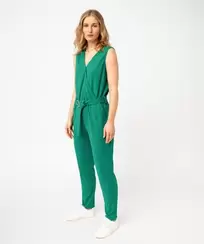 Combinaison pantalon femme avec haut cache-coeur offre à 15€ sur Gémo