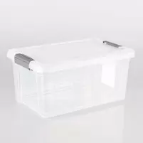 Bac de rangement transparent 9L offre à 3,49€ sur L'incroyable