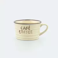 Tasse à café classique 'Cafeteria' en grès offre à 1,69€ sur L'incroyable