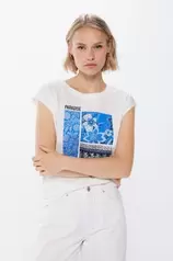 T-shirt « Paradise » offre à 6,99€ sur Springfield