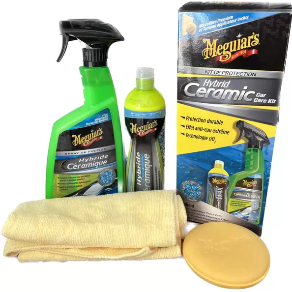 Kit de protection hybride céramique Meguiar's offre à 39,99€ sur Norauto