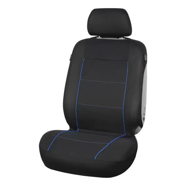 1 housse universelle siège avant 1er PRIX noir et bleu offre à 4,99€ sur Norauto