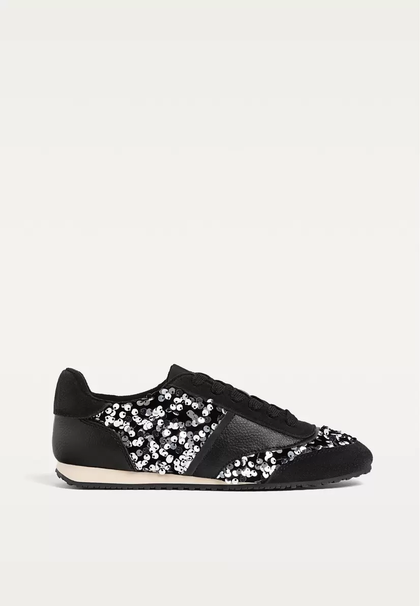 Sneakers à paillettes offre à 45,99€ sur Stradivarius