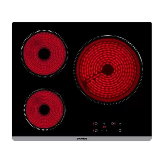 Plaque de cuisson vitrocéramique BRANDT BPV4631B offre à 189,98€ sur Electro Dépôt