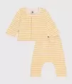 Ensemble 2 pièces en molleton gratté bébé offre à 50€ sur Petit Bateau