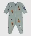 Pyjama bébé en coton imprimé guitares offre à 22€ sur Petit Bateau