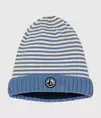 Bonnet en tricot doublé en polaire bébé offre à 29€ sur Petit Bateau