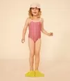 Maillot de bain 1 pièce rayé enfant fille offre à 20€ sur Petit Bateau