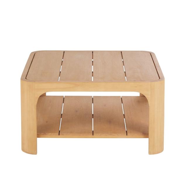 Table basse carrée modulable professionnelle en bois d'eucalyptus offre à 299€ sur Maisons du Monde