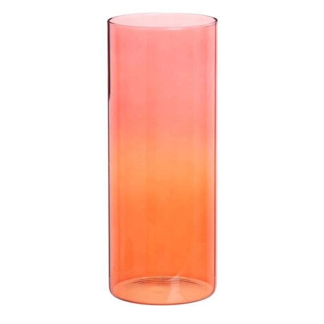 Vase en verre orange dégradé H20 offre à 16,99€ sur Maisons du Monde