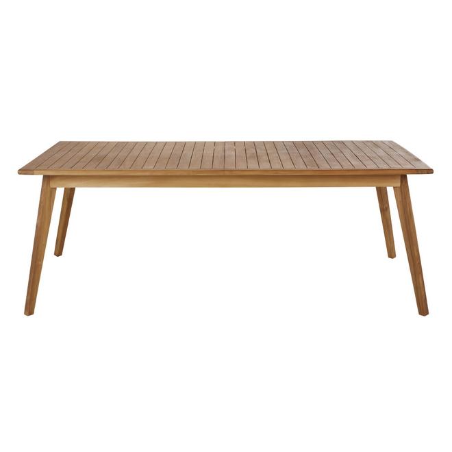 Table de jardin extensible en bois de teck 8/12 personnes L200/260 offre à 699€ sur Maisons du Monde