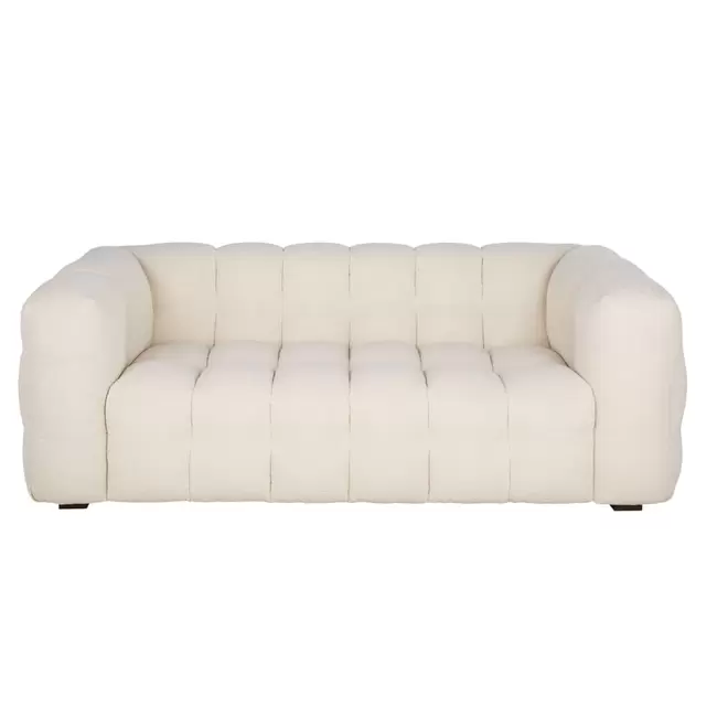 Canapé nuage 2 places bouclettes écrues offre à 999€ sur Maisons du Monde