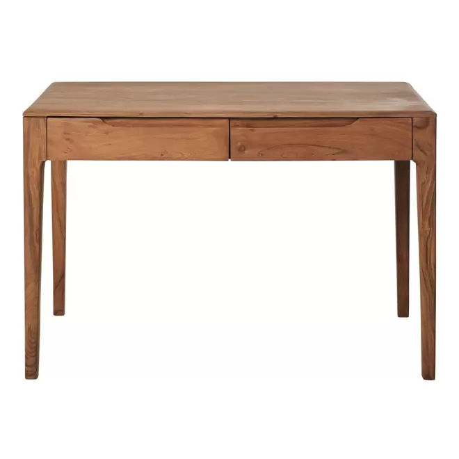 Bureau 2 tiroirs en acacia offre à 399€ sur Maisons du Monde