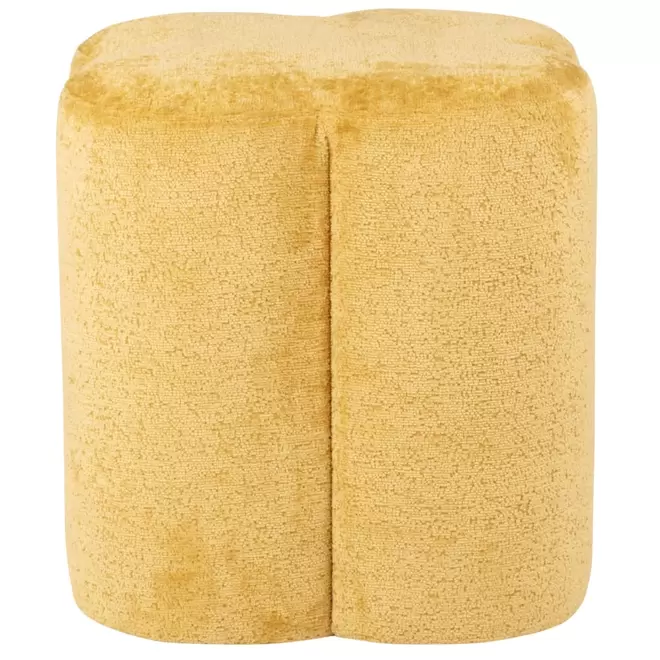 Pouf jaune ocre offre à 59,99€ sur Maisons du Monde